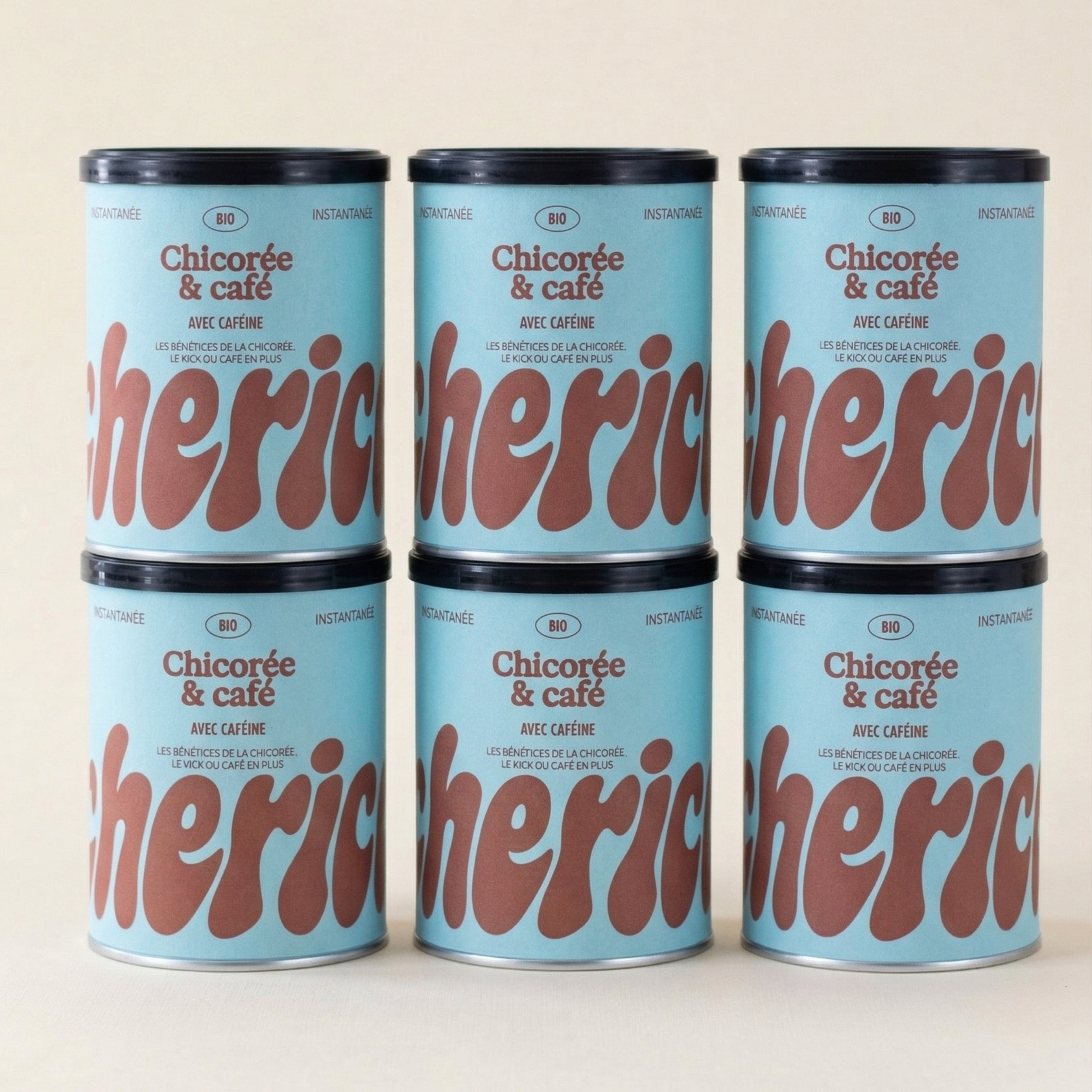 CHERICO Chicorée & Café BIO - Lot de 6 pots
