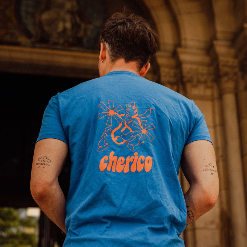 T-shirt bleu