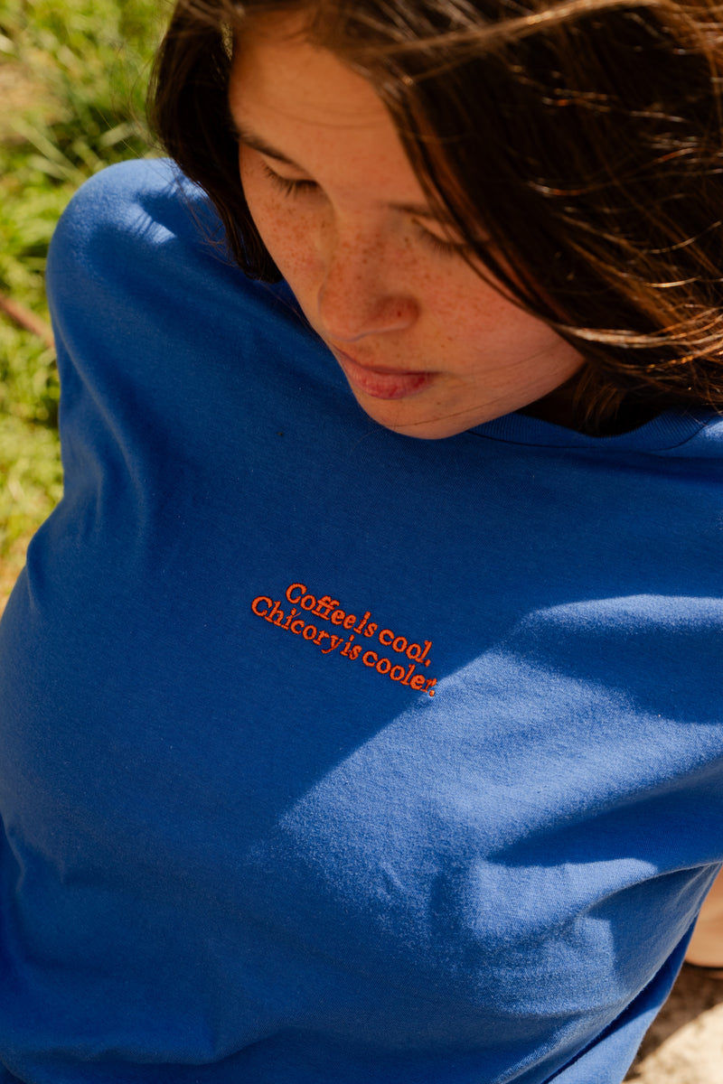 T-shirt bleu