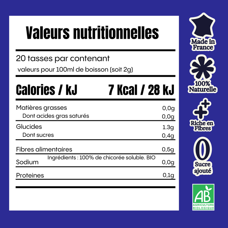 Chicorée nature bio