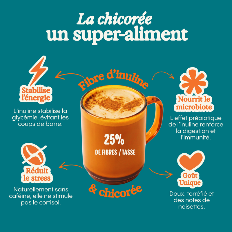 Chicorée & guarana bio