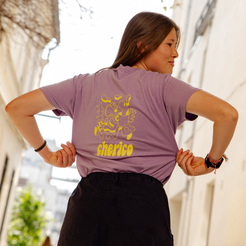 T-shirt mauve