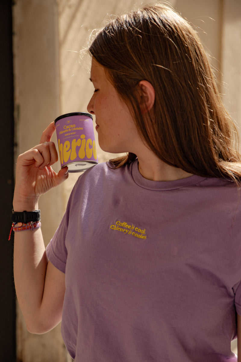 T-shirt mauve