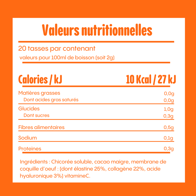Glow - Vegetarian Collagen + Vitamin C + Cocoa